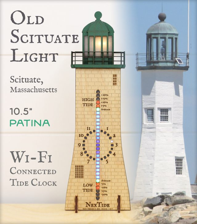 NexTide Lighthouse 10.5" Old Scituate